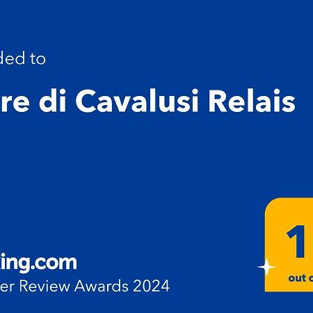 Penzion Terre Di Cavalusi Relais Donnafugata Exteriér fotografie